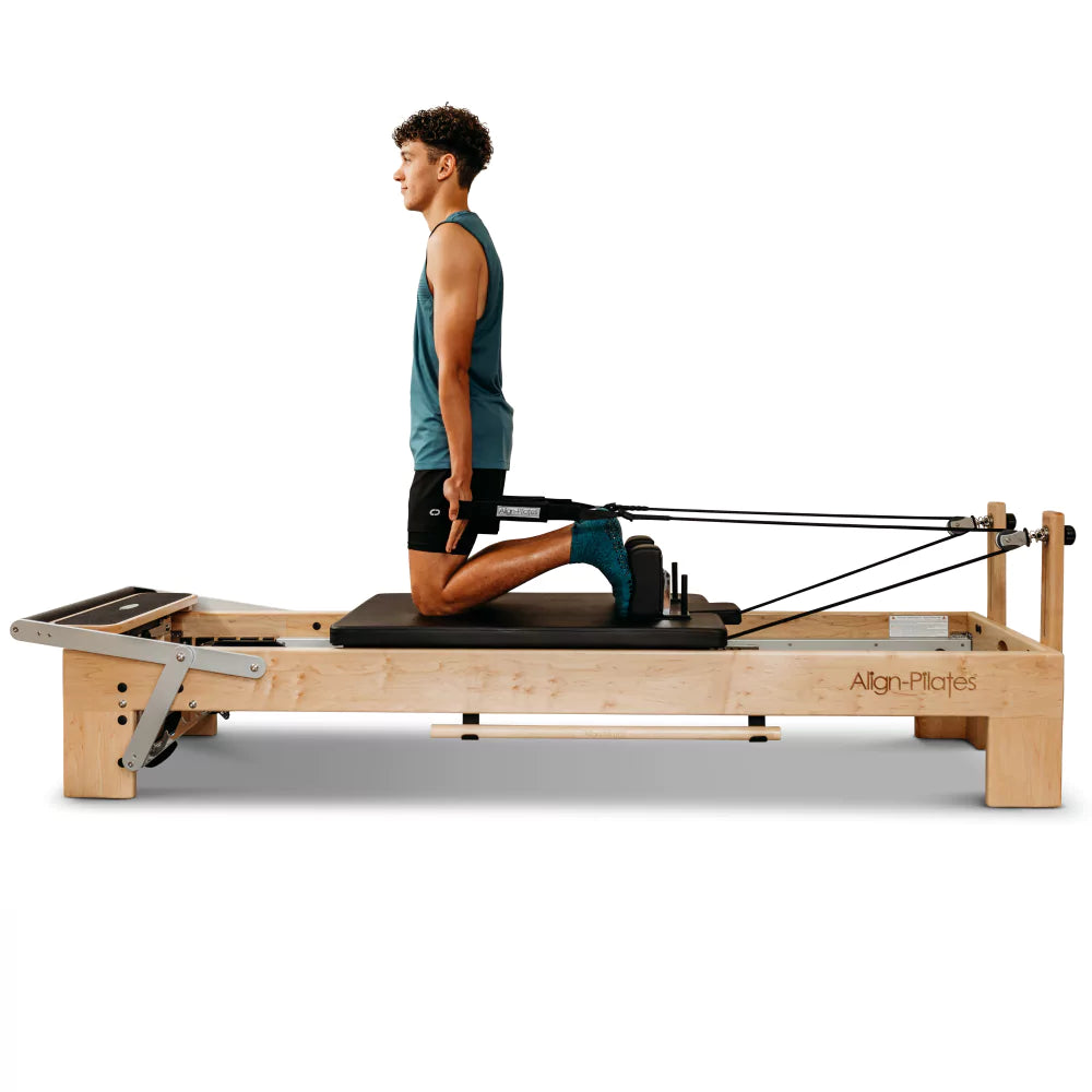 Align-Pilates M8 Wood Reformer  Classic Style with Contemporary